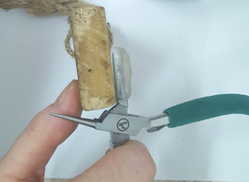 Kylie Jones's Make Your Own Nylon Jaw Pliers - , Tools For Wire Jewelry, Tools, Shape the plastic jaw